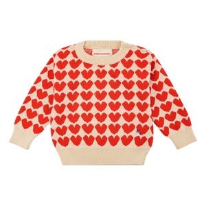 Bobo Choses Heart Jumper- 18/24 months
Toddler Heart Patterned Sweater